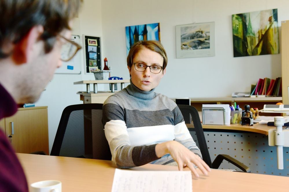 Anne Schramma leitet das Finanzamt in Eisleben.