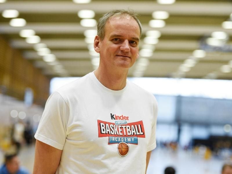Henning Harnisch glaubt an ein gutes WM-Abschneiden der deutschen Basketballer. Foto: Rainer Jensen