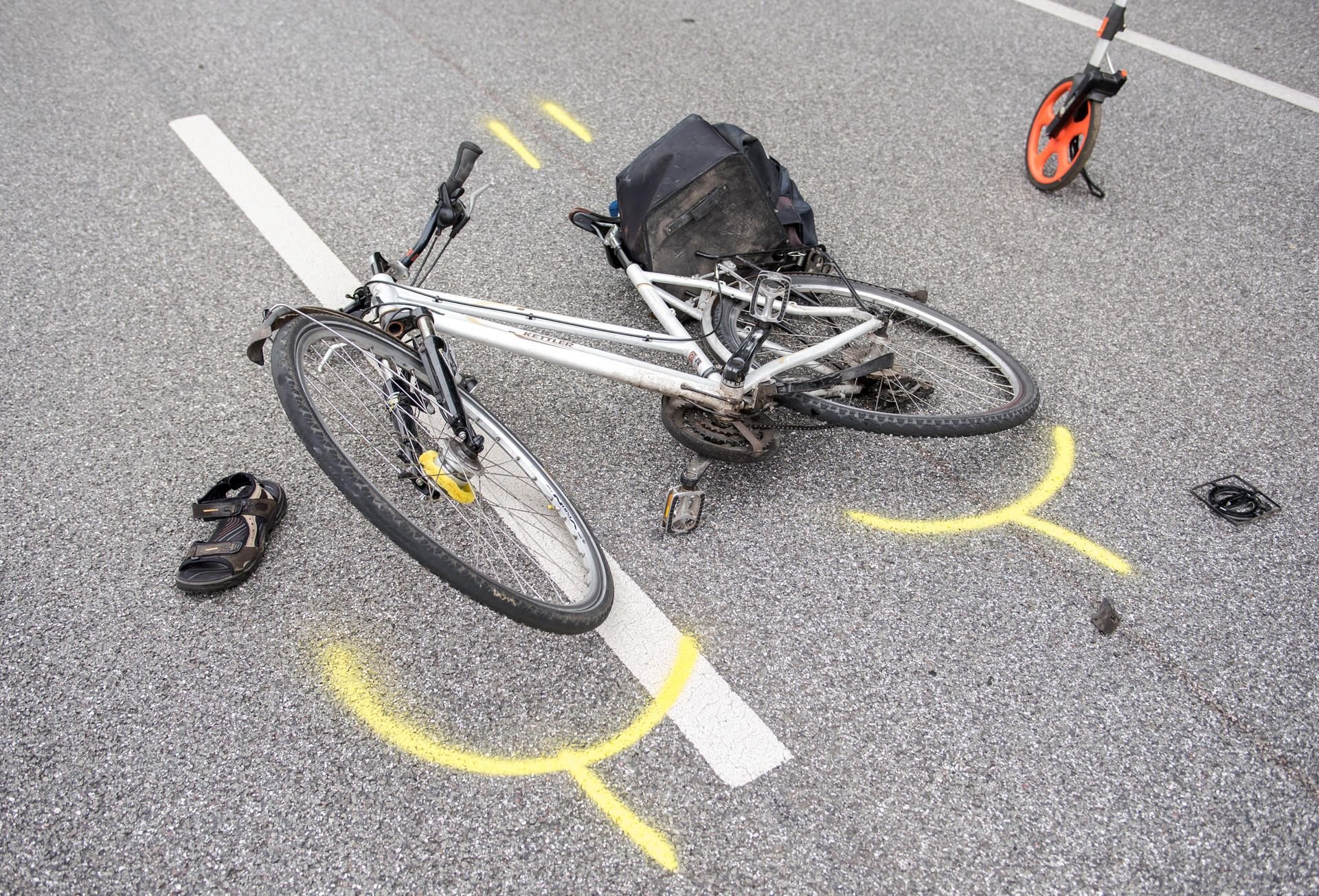 Unfall mit Fahrrad