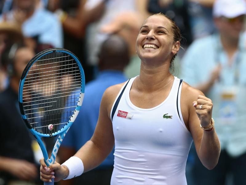 Steht in Wuhan im Achtelfinale: Angelique Kerber. Foto: Andres Kudacki