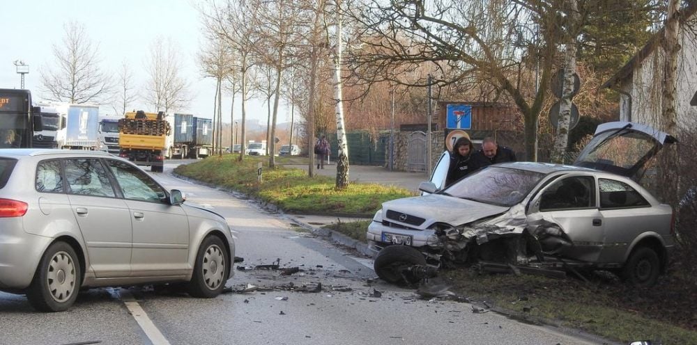 Die Unfallstelle