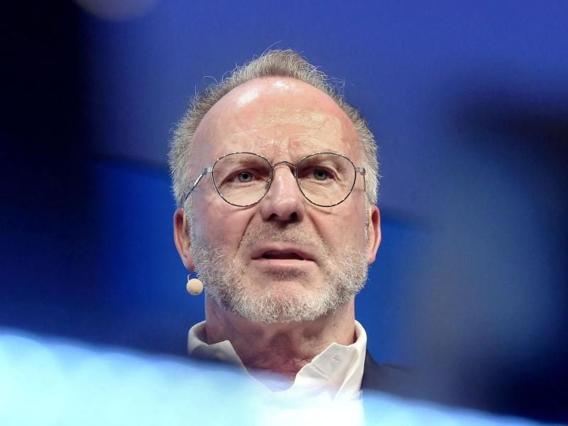 Karl-Heinz Rummenigge, Vorstandsvorsitzender des FC Bayern München. Foto: Roland Weihrauch/dpa