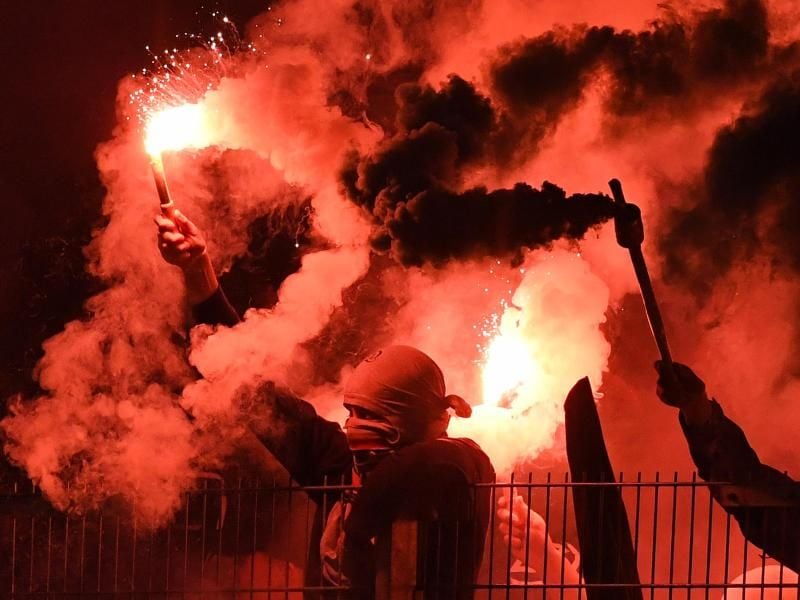 Nach einem Beschluss des Bundesverfassungsgerichts sind bundesweite Stadionverbote zulässig. Foto: Hendrik Schmidt/dpa-Zentralbild