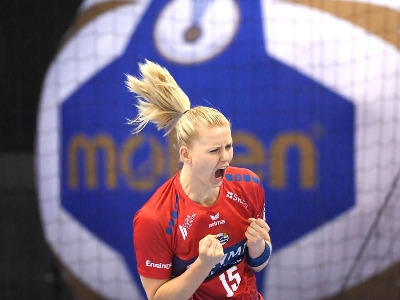 Kim Naidzinavicius von der SG BBM Bietigheim will die DHB-Frauen zur WM führen. Foto: Marijan Murat