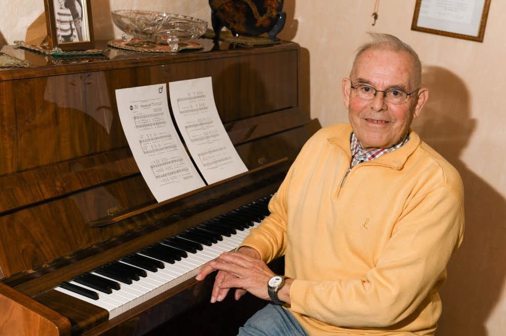 Musik spielt eine wichtige Rolle im Leben von Gerhard Ritter.