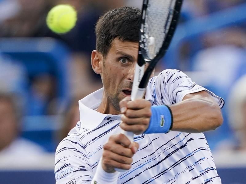 Für die Finalrunde im Davis Cup eingeplant: Novak Djokovic. Foto: John Minchillo/AP