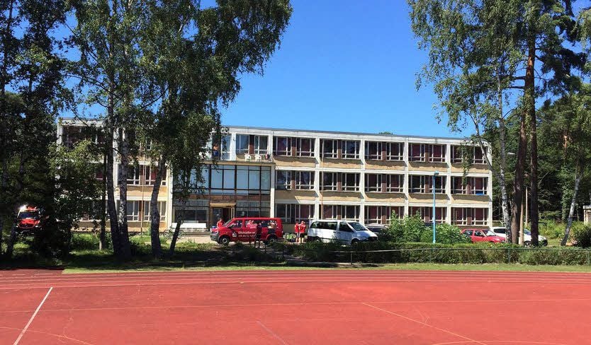 So sieht sie aus: die Sportschule Zinnowitz