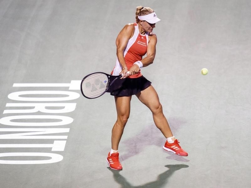 Angelique Kerber scheiterte früh in Toronto. Foto: Mark Blinch/The Canadian Press/AP