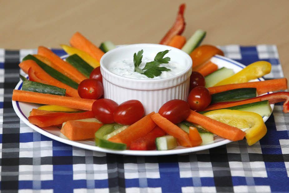 Gesund knabbern - so geht es.