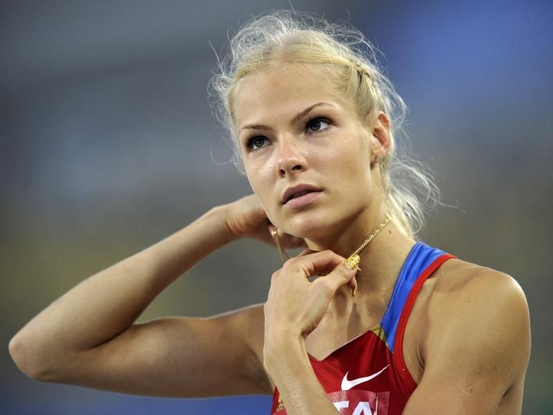 Darja Klischina darf als einzige russische Leichtathletin in Rio starten. Foto: Franck Robichon