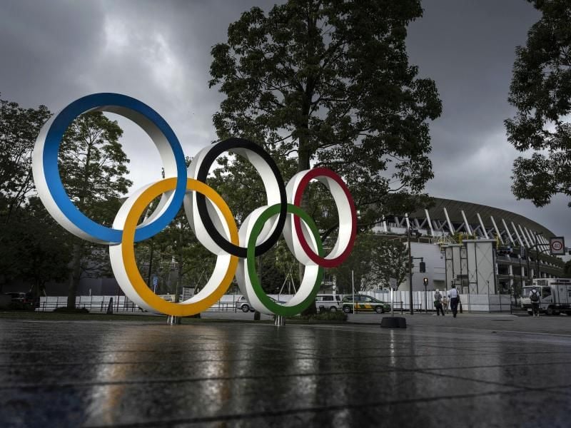 Die Olympischen Spiele 2021 sollen trotz aller Widrigkeiten stattfinden. Foto: ---/kyodo/dpa