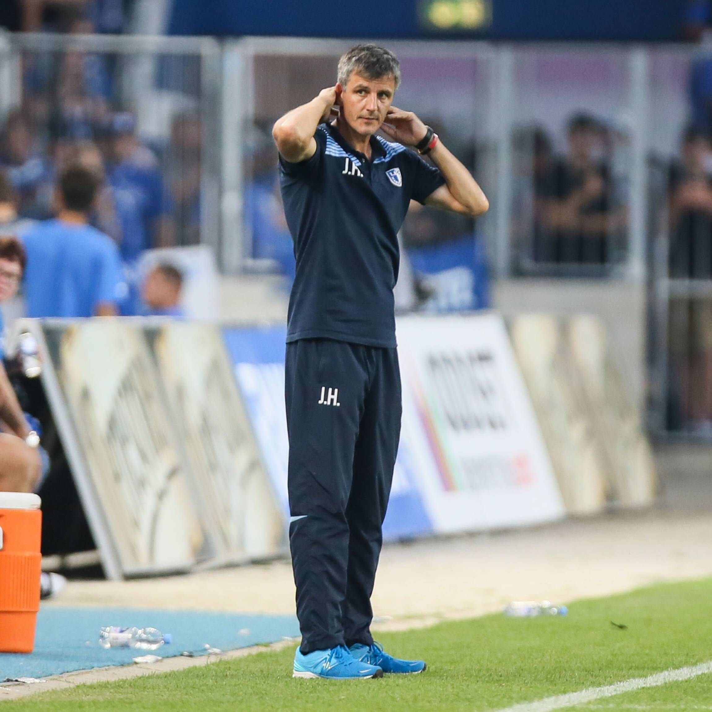 FCM-Trainer Jens Härtel ist gegen Zwickau gefordert.
