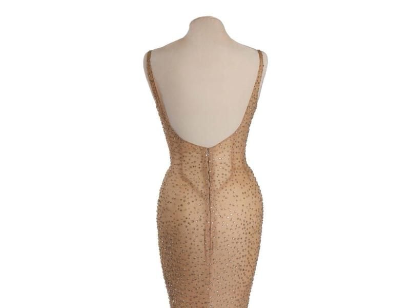 Marilyn Monroes hautenges Kleid wurde von Hollywood-Designer Jean Louis entworfen. Foto: Julien Auctions