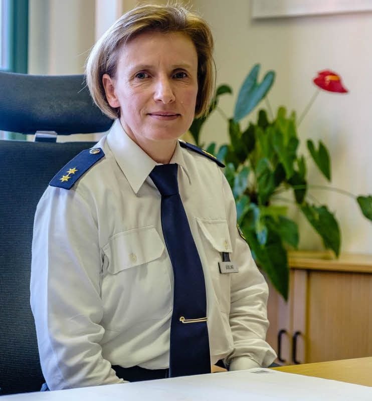 War schon Polizistin in Berlin und Dessau, seit 2015 gehört sie dem Wittenberger Revier an: Kriminaloberrätin Nadine Gößling.