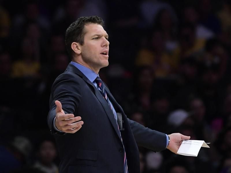 Ist nicht mehr Coach der LA Lakers: Luke Walton. Foto: Mark J. Terrill/AP