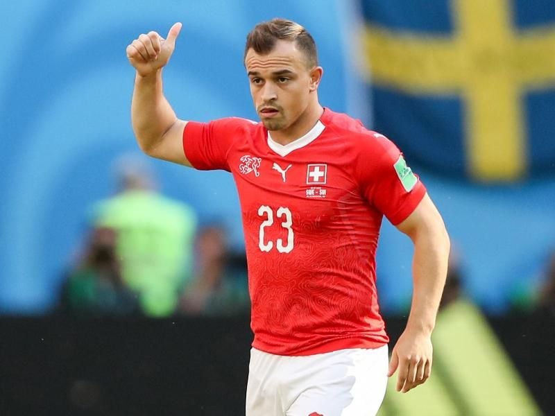 Soll vor einem Wechsel zum FC Liverpool stehen: Der Schweizer Nationalspieler Xherdan Shaqiri. Foto: Wu Zhuang/xinhua