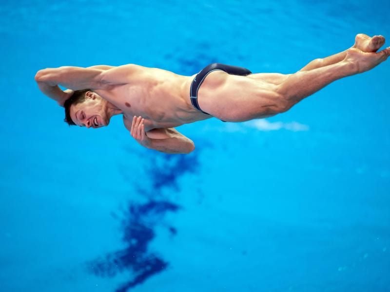 Deutsche Medaillenhoffnung in Südkorea: Wasserspringer Patrick Hausding. Foto: Bernd Thissen