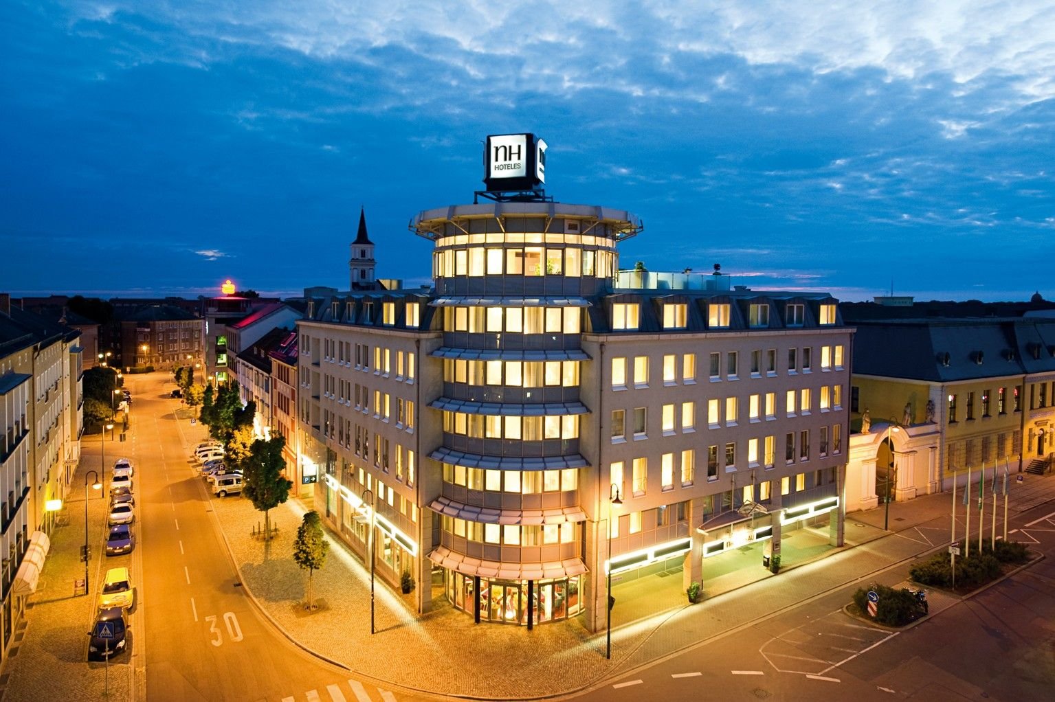 Das NH-Hotel in Dessau