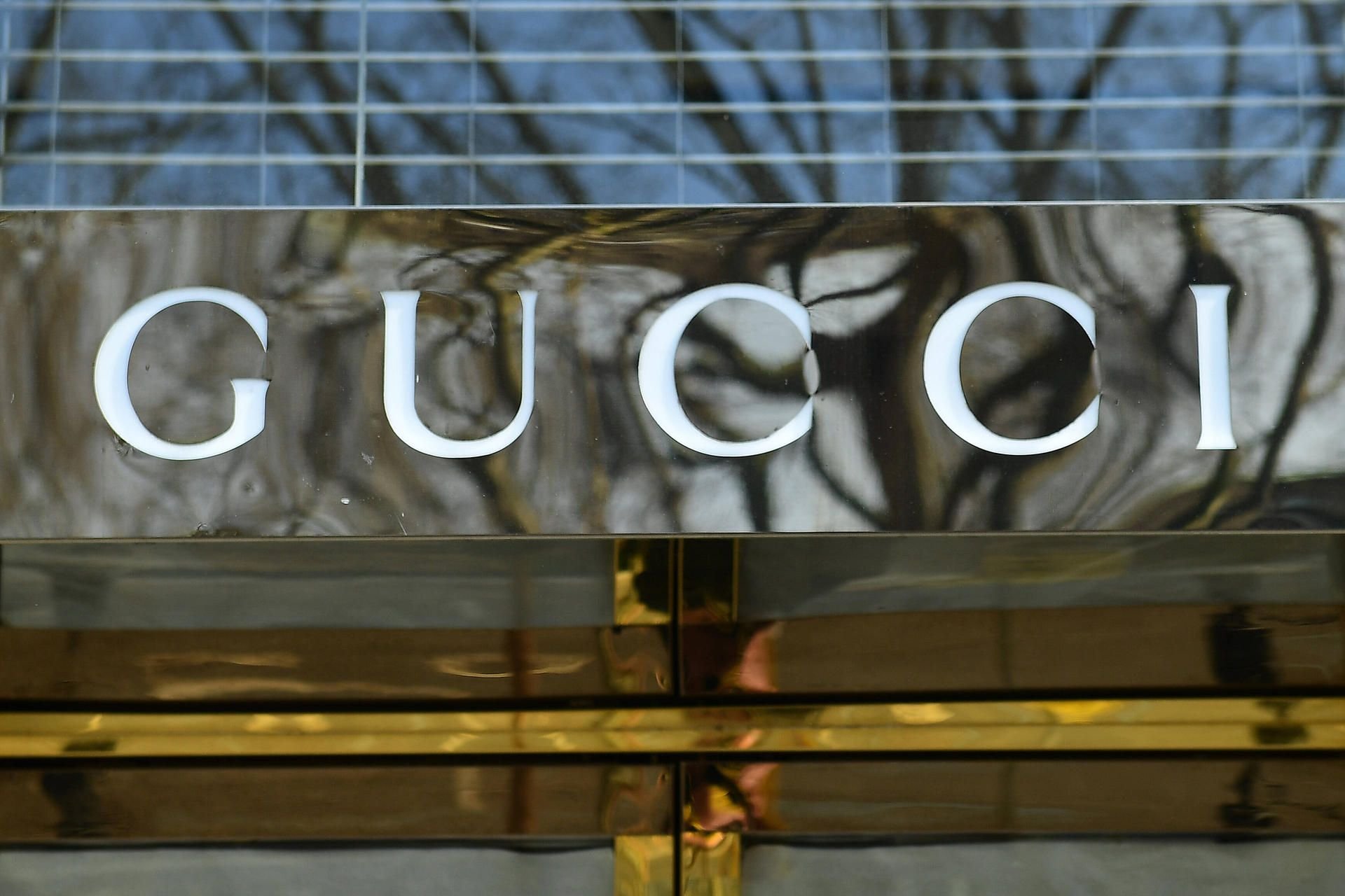 Luxus-Label Gucci.