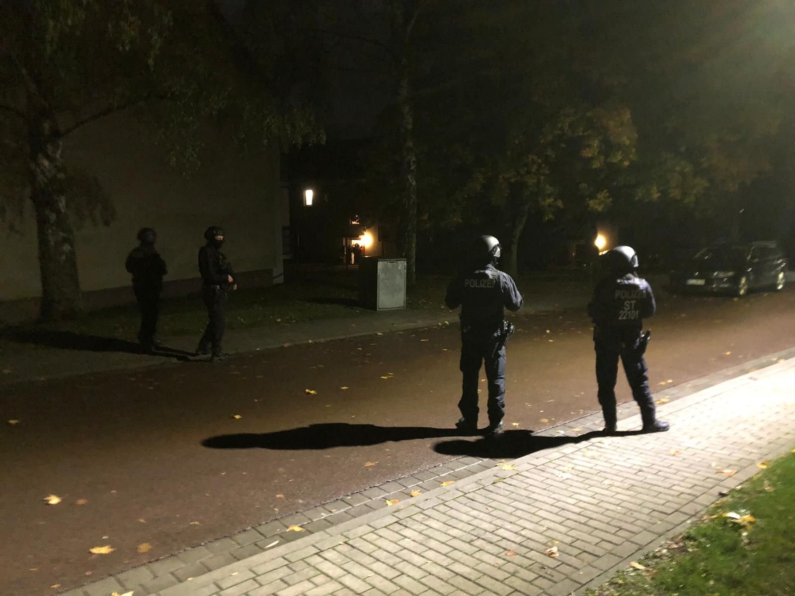 In Benndorf fand noch am Mittwochabend eine Hausdurchsuchung statt.