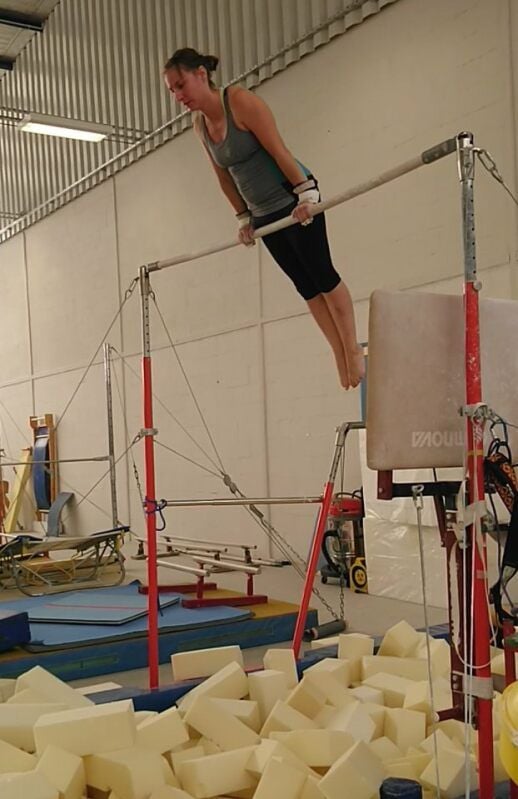 Dieses Foto entstammt einem Video, das im vergangenen Sommer während des Trainings aufgenommen wurde.
