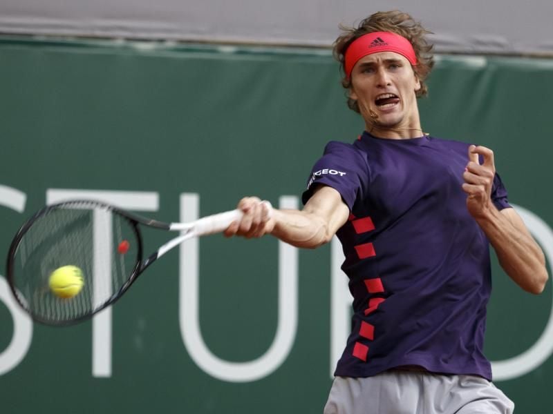 Alexander Zverev erreichte das Viertelfinale in Genf. Foto: Salvatore Di Nolfi/KEYSTONE