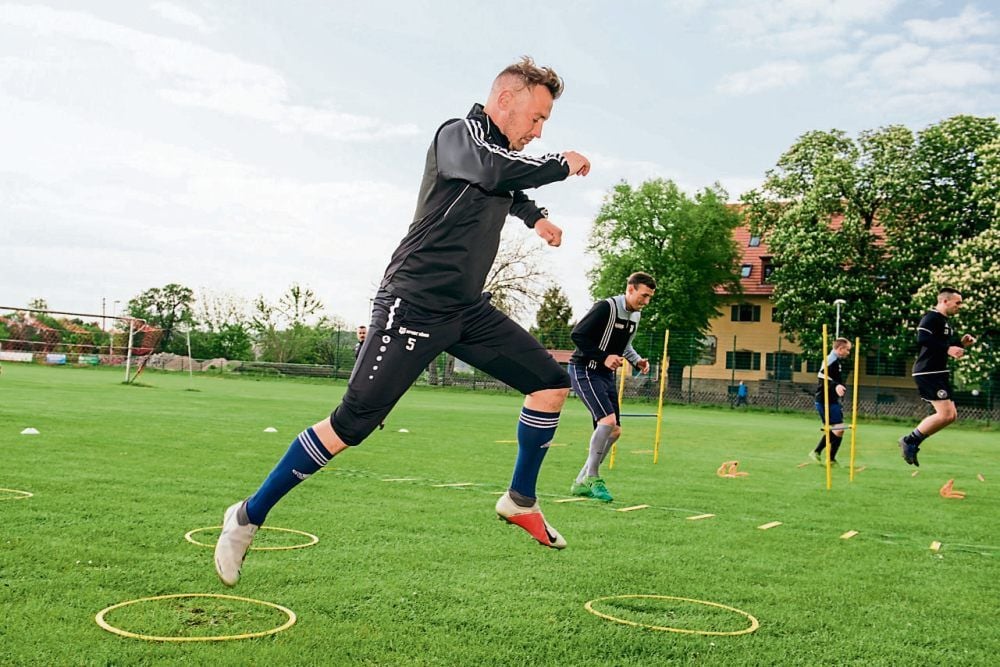 Die Saisonvorbereitung des SCN-Teams fand auf dem Halleschen Anger statt. Ihre Heimpartien tragen die Naumburger jedoch im Stadion Saalestraße aus.