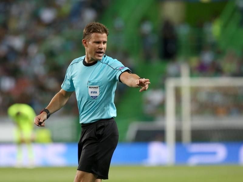 Schiedsrichter Felix Brych kommt bei der WM möglicherweise nicht mehr zum Einsatz. Foto: Pedro Fiuza/ZUMA Wire