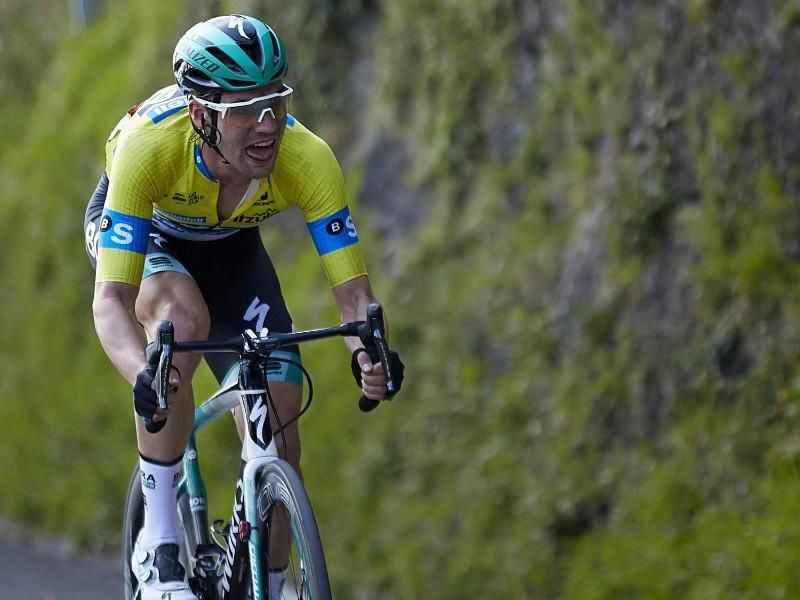 Maximilian Schachmann gehört beim Eintagesrennen Lüttich-Bastogne-Lüttich zum engsten Favoritenkreis. Foto: Ion Alcoba Beitia/gtres