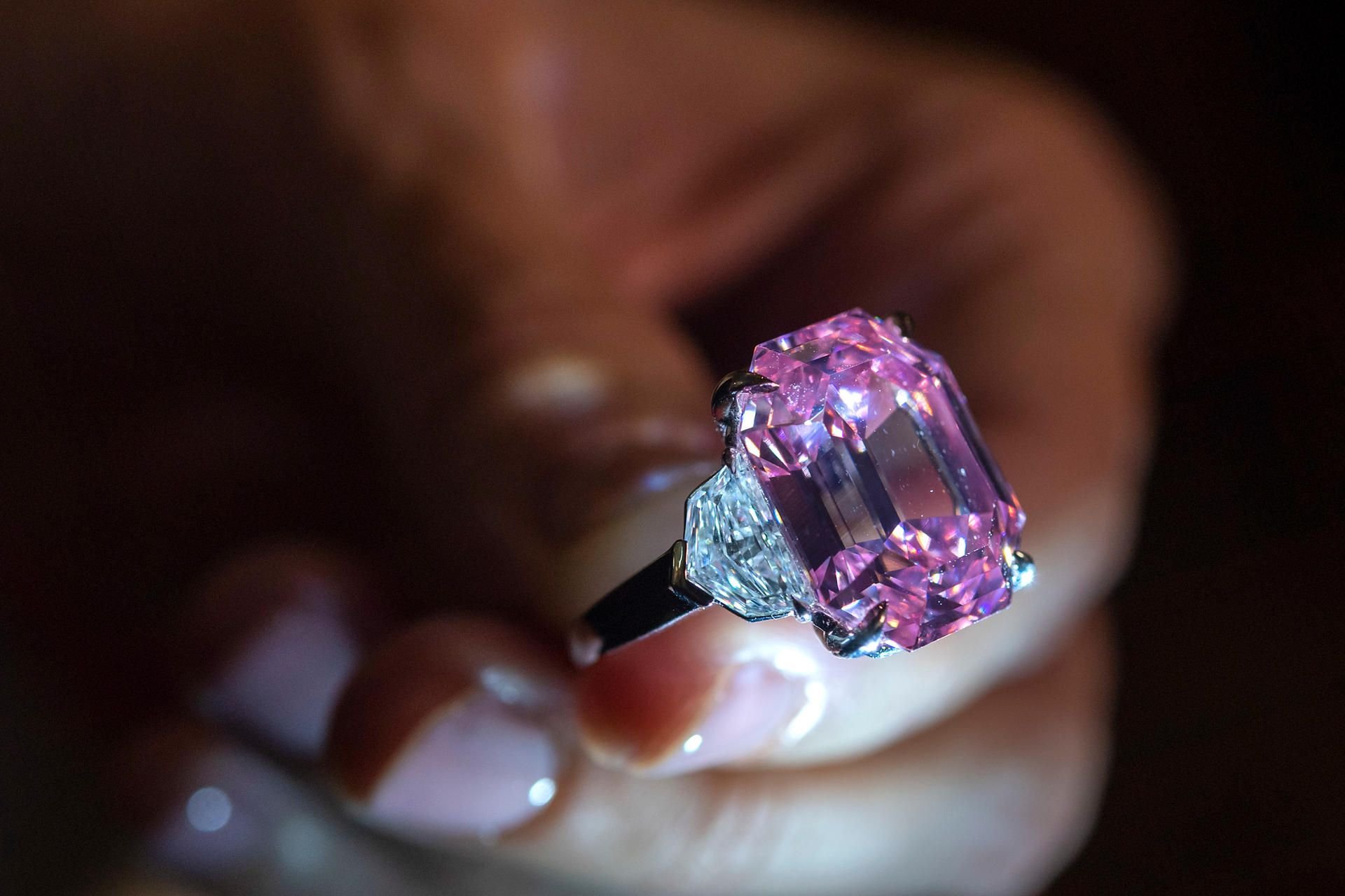 Der „Pink Legacy“ hat knapp 19 Karat.