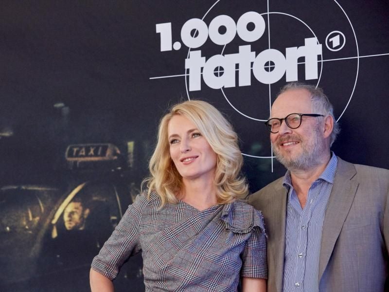 Maria Furtwängler und Axel Milberg kennen sich schon lange. Foto: Georg Wendt