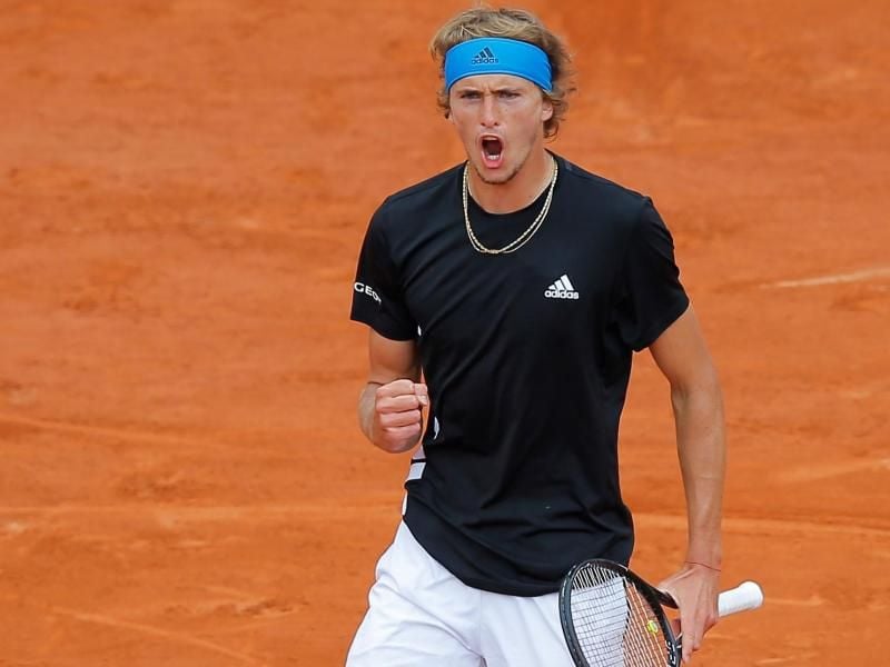 Alexander Zverev hat bei den French Open das Viertelfinale erreicht. Foto: Michel Euler/AP