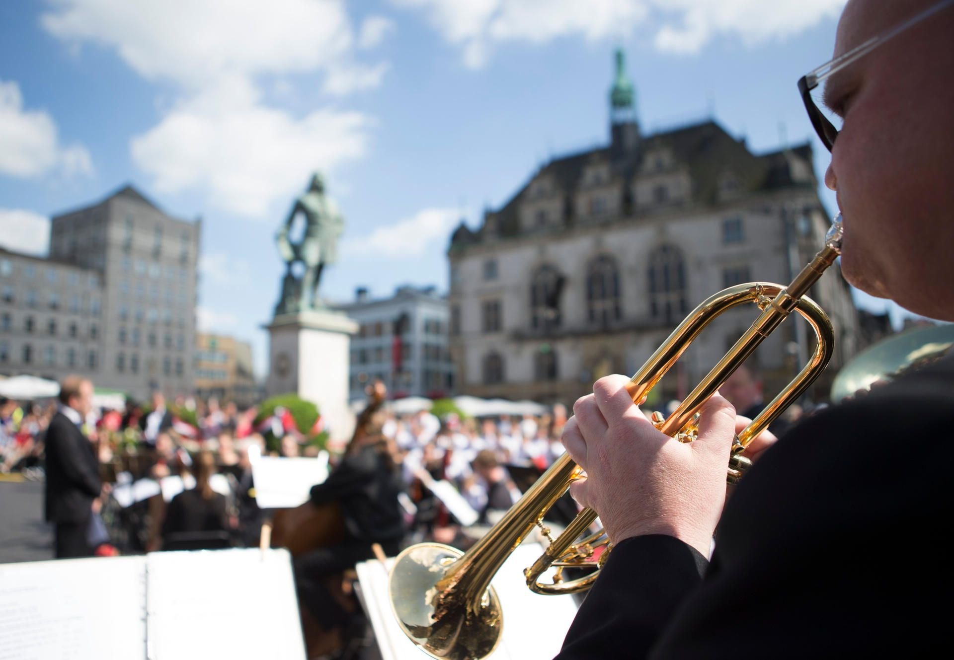 Händelfestspiele auf dem Marktplatz 2019.