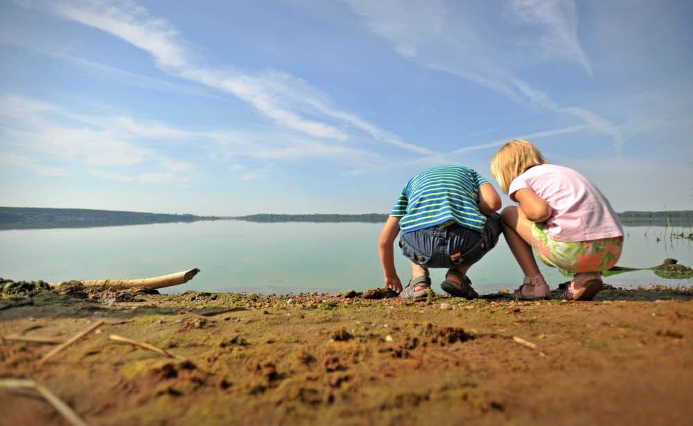 Die Gemeinde Muldestausee will mit ihren Seen und der Dübener Heide um weitere Zuzügler werben.