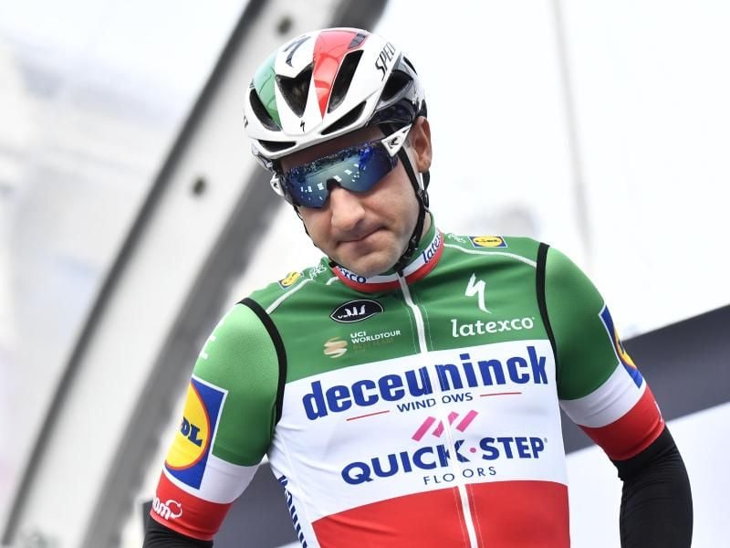 Elia Viviani gewann zum dritten Mal in Folge die Cyclassics. Foto: Dirk Waem/BELGA