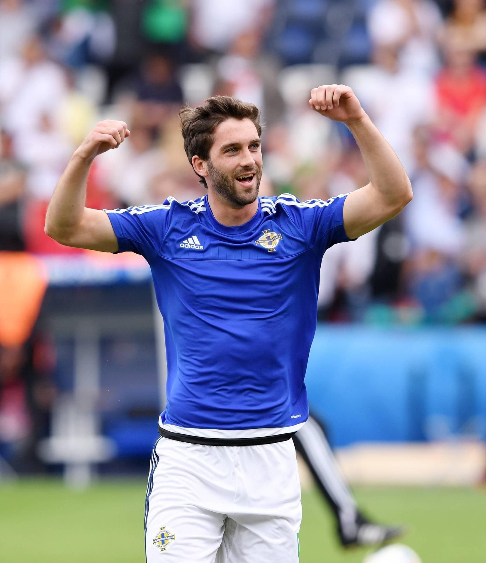 Will Grigg wurde bei der WM 2018 zum Star - weil die Fans ihn frenetisch feierten.