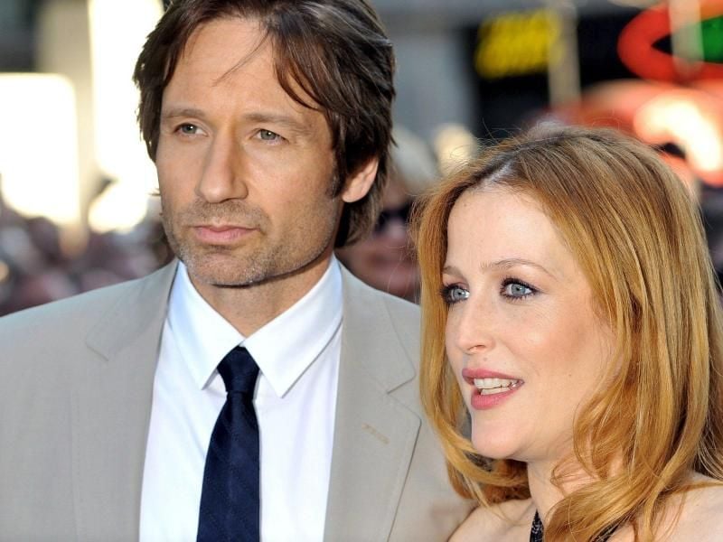 David Duchovny und Gillian Anderson gibt es wieder in Serie. Foto: Daniel Deme