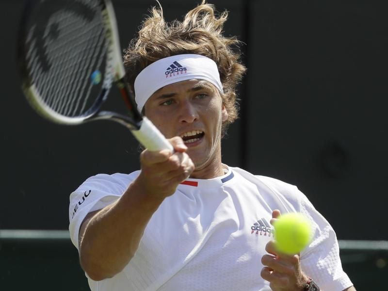 Alexander Zverev meisterte souverän seinen Auftaktgegner James Duckworth aus Australien. Foto: Kirsty Wigglesworth/AP