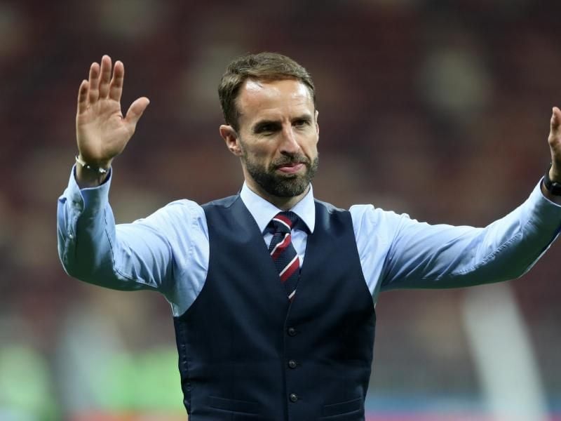 Gareth Southgate hat mit dem englischen Nationalteam große Erfolge bei dieser WM feiern dürfen. Foto: Owen Humphreys/PA Wire