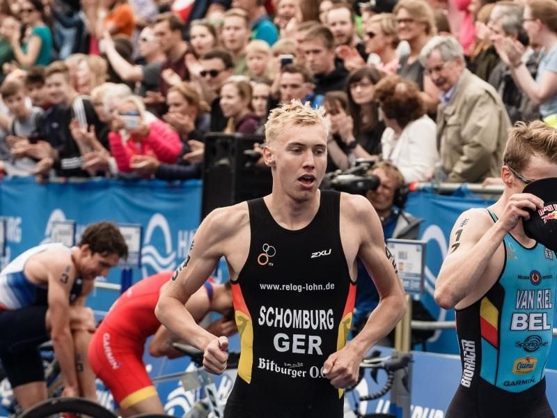 Triathlet Jonas Schomburg ist bei den Olympischen Spielen 2020 in Japan dabei. Foto: Markus Scholz