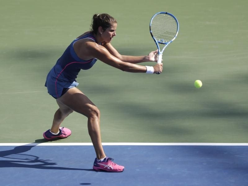 Ist bereits bei den US Open ausgeschieden: Julia Görges. Foto: Seth Wenig/AP