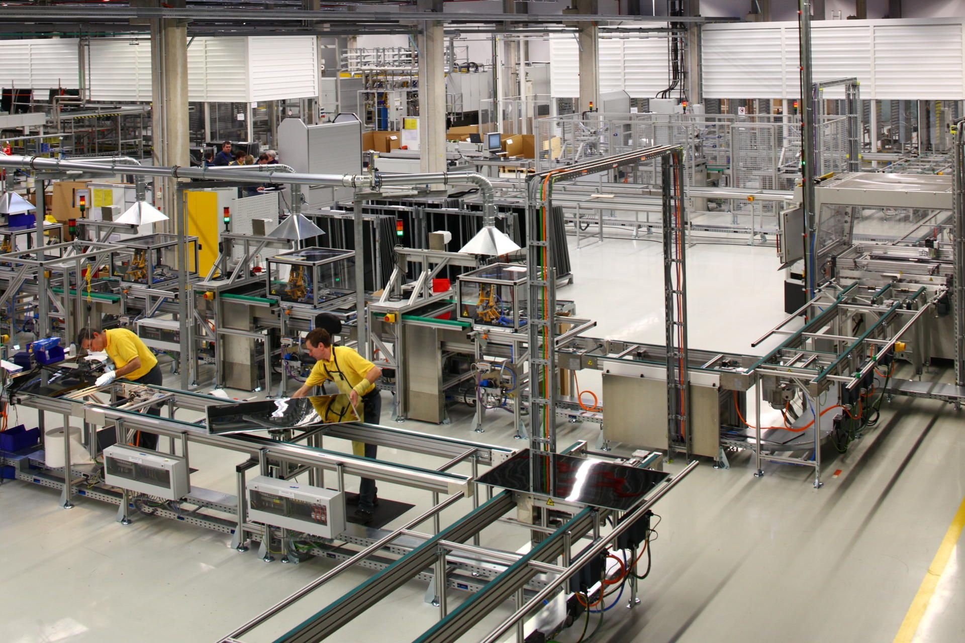 Blick in die Produktion