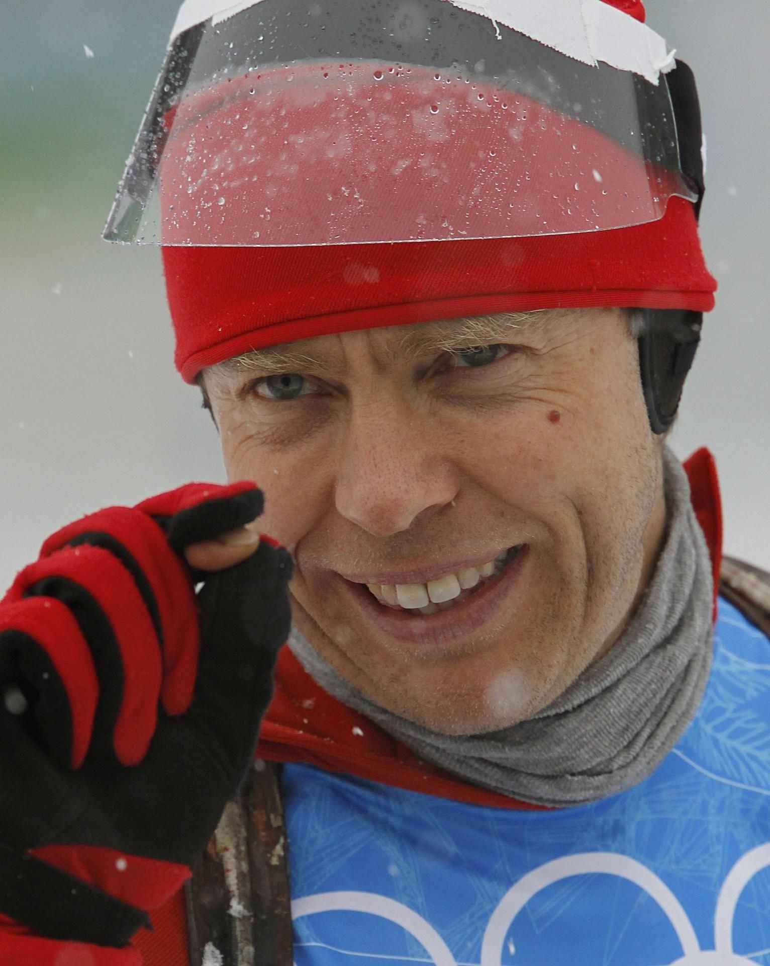 Der verstorbenen Olympiasieger Halvard Hanevold (2010).