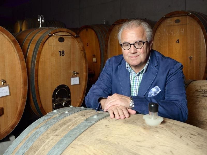 Winzer, Clubchef, Walter-Patenkind: Fritz Keller. Foto: Patrick Seeger