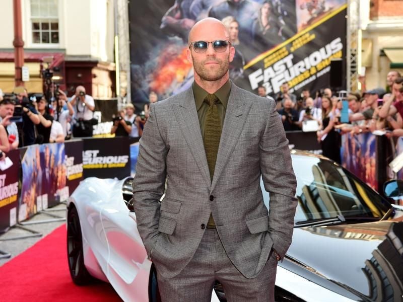 Jason Statham verlangt seinem Körper viel ab. Foto: Matt Crossick/PA Wire