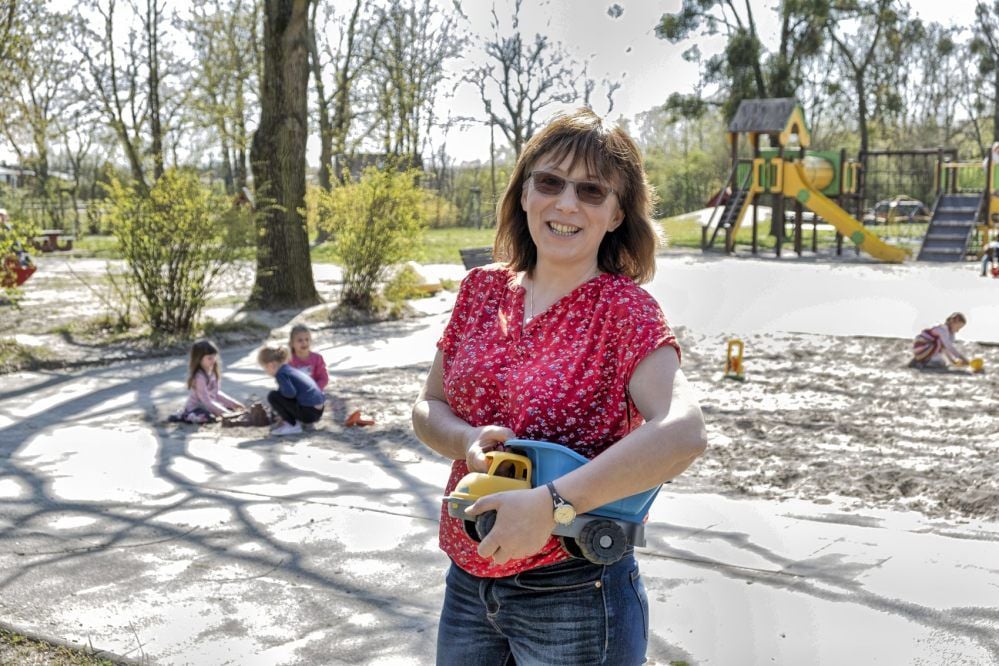 Notbetreuung: Dafür sorgen Ines Gerke und die Erzieherinnen in der Dekita in Dessau.
