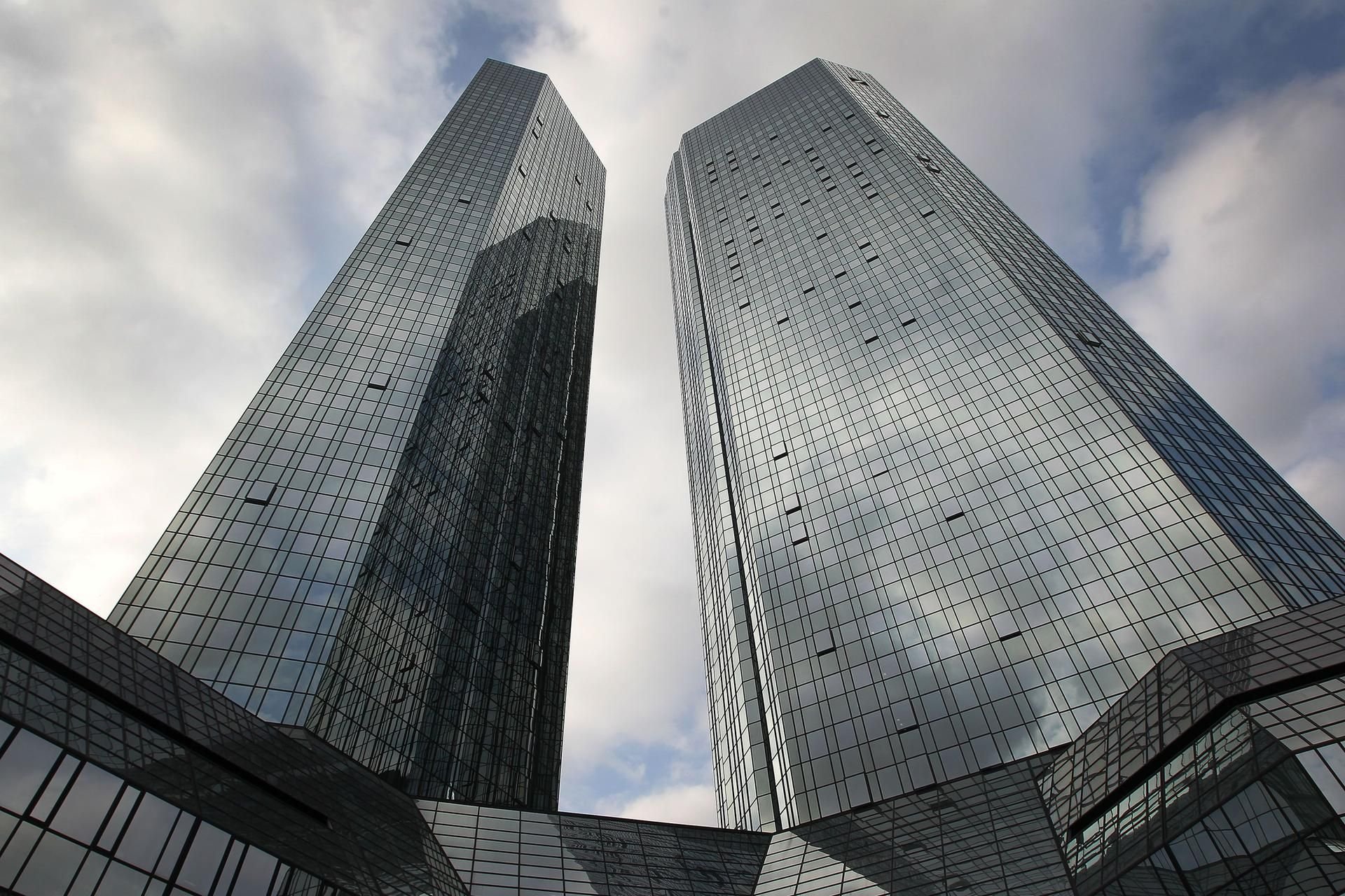 Die Firmenzentrale der Deutschen Bank in Frankfurt am Main.