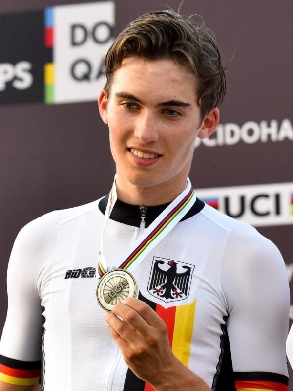Niklas Märkl holte sich beim Rennen der Junioren Rang zwei. Foto: Str