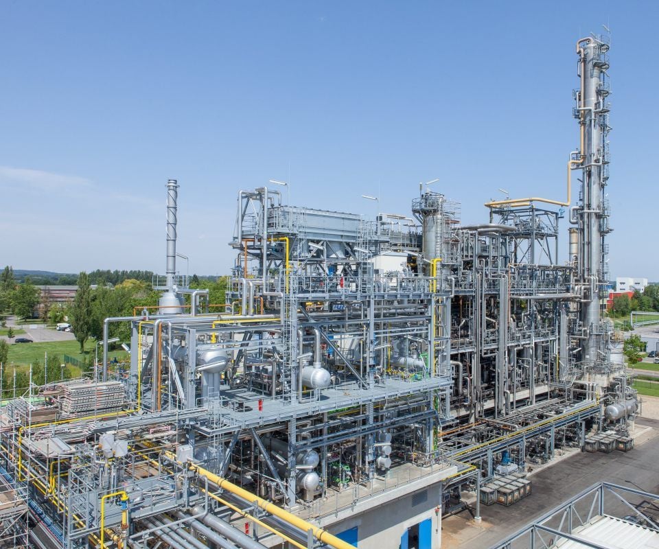 Das Werk der Firma Puraglobe im Chemiepark in Alttröglitz wächst weiter.