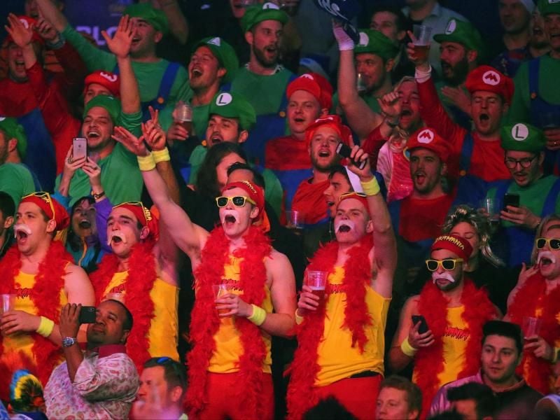 Die Darts-WM in London wird nicht nur in der Halle ein Zuschauermagnet sein. Foto: Mark Kerton/PA Wire/dpa